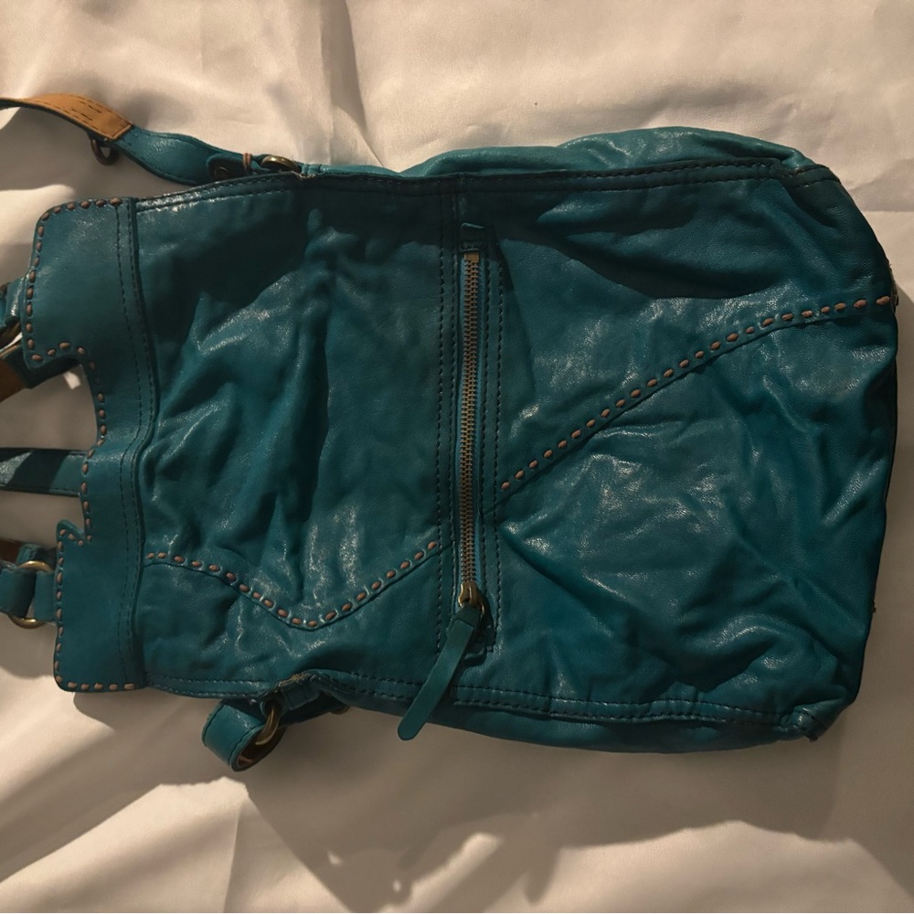 Lucky Brand Teal Shoulder Bag - Picture 4 of 6